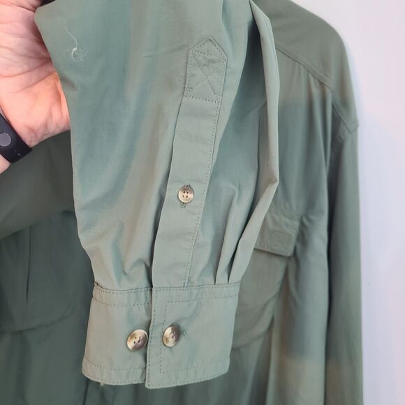 Gander Mountain Guide Series Shirt Mens 2XL Green Vented Outdoors Fishing - Picture 10 of 16